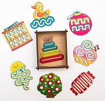 Набор трафаретов Woodland Детское ассорти (120208)