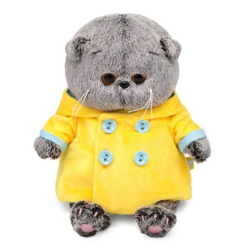 Басик BABY в шубке с капюшоном 20 см