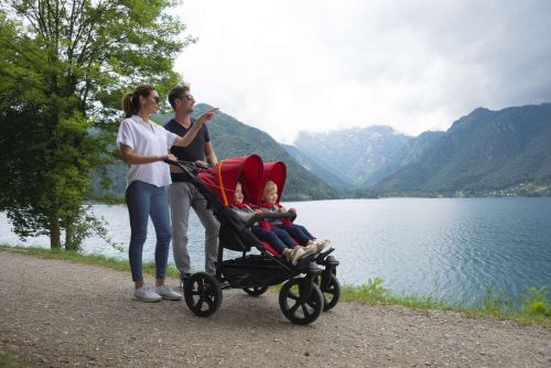 Прогулочная коляска для двойни TFK Twin Trail 2019 фото 2