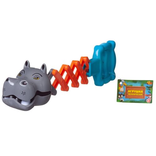 игрушка abtoys зубастики бегемот, выдвижная 20 см фото 2 Игрушка ABtoys Зубастики Бегемот, выдвижная 20 см фото 2