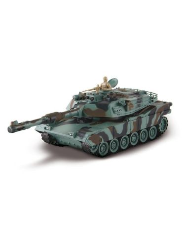 Танк Crossbot Abrams M1A2 (870629), 1:24, 35 см, зелeный фото 8