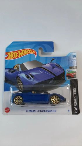 hot wheels машинка коллекционная 17 pagani huayra roadster Hot Wheels Машинка Коллекционная 17 Pagani Huayra Roadster