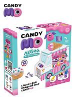 Набор для творчества Лепи легко CandyMO Слепи свой сладкий мир Легкий пластилин с 3Д конструктором