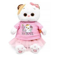 Кошечка Ли-Ли в футболке с принтом Просто прелесть, Мультсериал 18 см