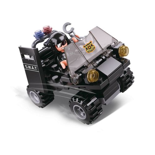 Конструктор Sluban Полиция Вертолет 73 детали фото 3