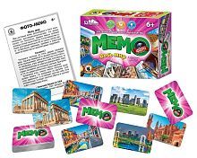 Настольная гра Фото-мемо Весь мир арт. 03459