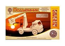 Сборная деревянная модель Чудо-Дерево Строительная техника Подъемник (4/30)