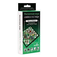 Настольная игра ORIGAMI Магнитная Змейки и лестницы. 7 предметов