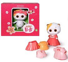 Игровой набор BUDI BASA Мини Ли-Ли Веселые нотки, 5 предметов одежды, 8 см