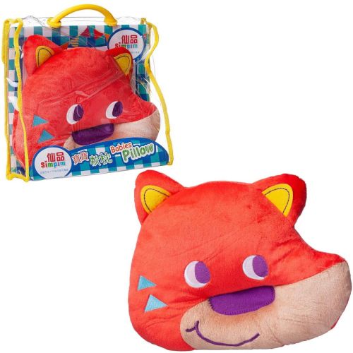 детская подушка merx лисенок, 28х7х29 см, в сумочке Детская подушка MERX Лисенок, 28х7х29 см, в сумочке