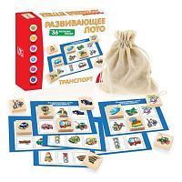 Настольная игра АНДАНТЕ Лото Транспорт