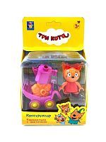 Конструктор 1 TOY Три кота Т19750 Карамелька с цветочком
