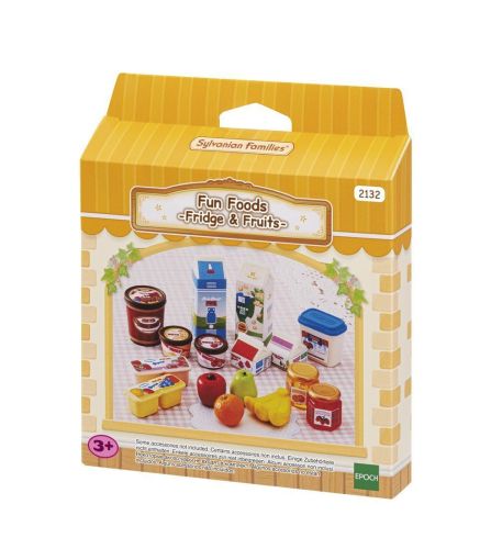 Мороженое и фрукты