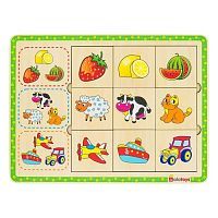 Рамка-вкладыш Alatoys Логика (ПЗЛ2037), 9 дет.