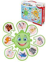 Развивающая игра BRIGHT KIDS Цветочная школа Учим алфавит