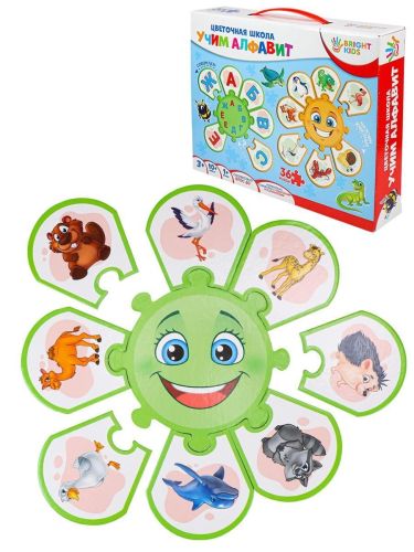 развивающая игра bright kids цветочная школа учим алфавит Развивающая игра BRIGHT KIDS Цветочная школа Учим алфавит