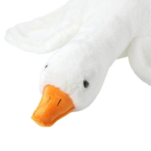 мягкая игрушка abtoys гусь белый обнимашка, 90см фото 6 Мягкая игрушка Abtoys Гусь белый обнимашка, 90см фото 6
