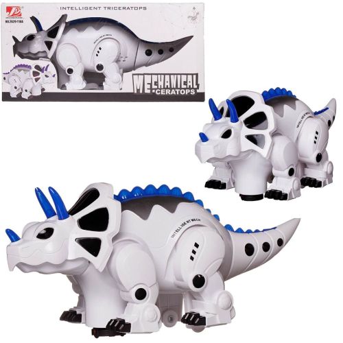 динозавр-робот junfa трицераптос большой, электромеханический, свет, звук Динозавр-робот Junfa Трицераптос большой, электромеханический, свет, звук