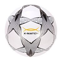 Мяч футбольный X-Match размер 5 покрышка 1 слой 1,6 мм PVC 56439