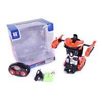 Трансформер робот-машина р/у, свет, звук, аккум., USB шнур, эл.пит.АА*2шт.не вх в комплект, коробка