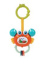 Муз. Игрушка-подвеска "Крабик": зв.  эффекты, эл. пит. AAA*2 не вх. в комплект