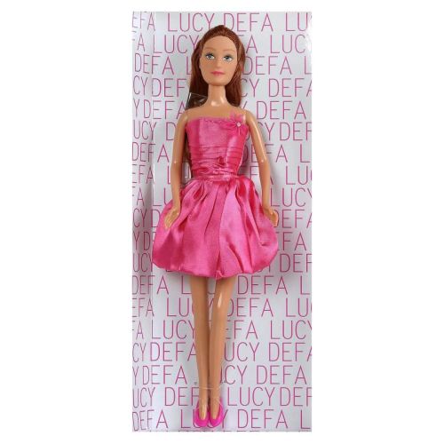 Кукла Defa Lucy в ярко-розовом платье 29см фото 3