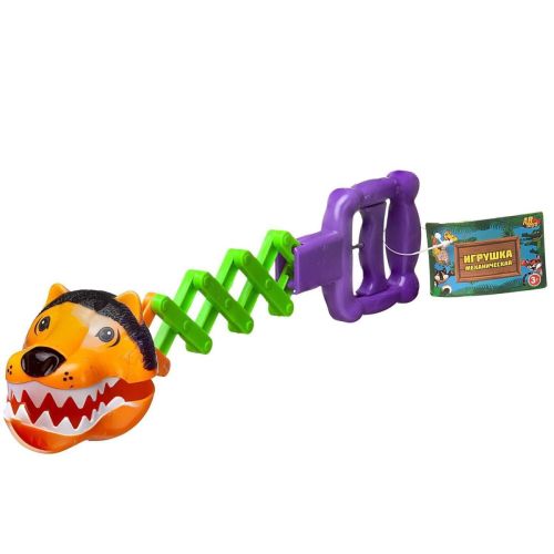 игрушка abtoys зубастики грозный тигр, выдвижная 20 см фото 2 Игрушка ABtoys Зубастики Грозный тигр, выдвижная 20 см фото 2