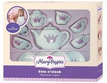 Набор посуды Mary Poppins Корона 453013 белый/фиолетовый