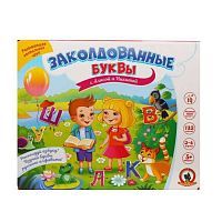Настольная игра Русский стиль Заколдованные буквы с Алисой и Никитой