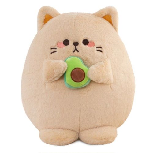 мягкая игрушка maxitoys котик с авокадо бежевый 35 см Мягкая Игрушка Maxitoys Котик с Авокадо Бежевый 35 см