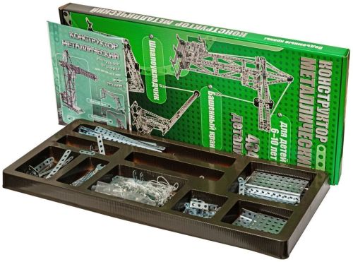 Конструктор металлический Десятое Королевство Кран 00865 фото 5