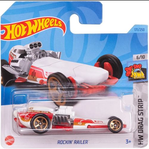 hot wheels машинка коллекционная rockin railer Hot Wheels Машинка Коллекционная Rockin Railer
