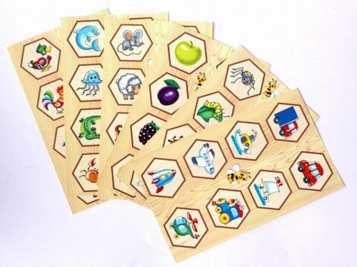 Настольная игра Десятое королевство Лото деревянное Пчелка фото 5