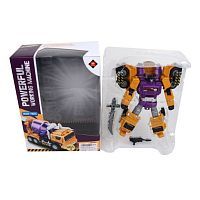 Трансформер Jin jiang Mixer Truck JJ625B желтый/фиолетовый