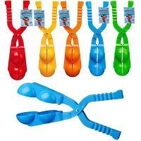 Снежколеп ABtoys Зимние забавы двойной (диаметр снежка 7 см), цвета: красный, синий, желтый, зеленый, оранжевый