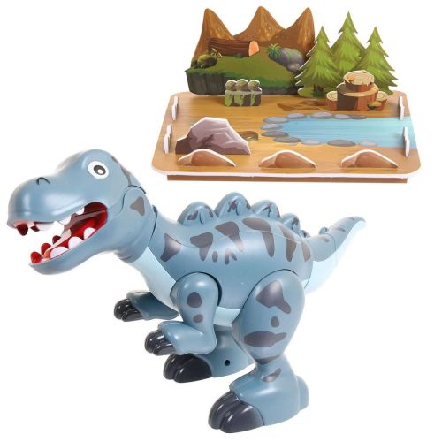 Конструктор магнитный Junfa Динозавр, 7 деталей фото 3