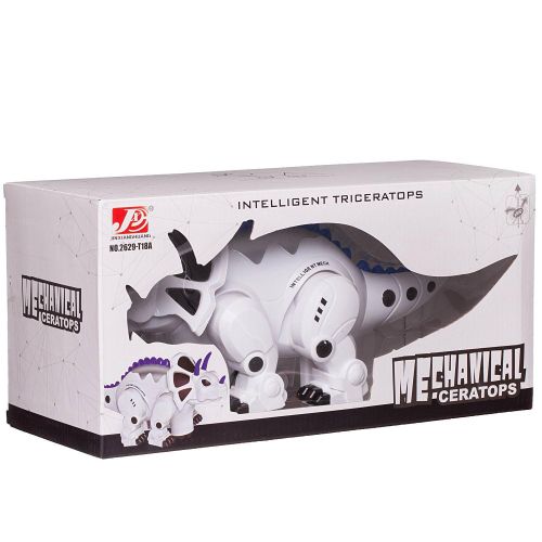 динозавр-робот junfa трицераптос большой, электромеханический, свет, звук фото 4 Динозавр-робот Junfa Трицераптос большой, электромеханический, свет, звук фото 4