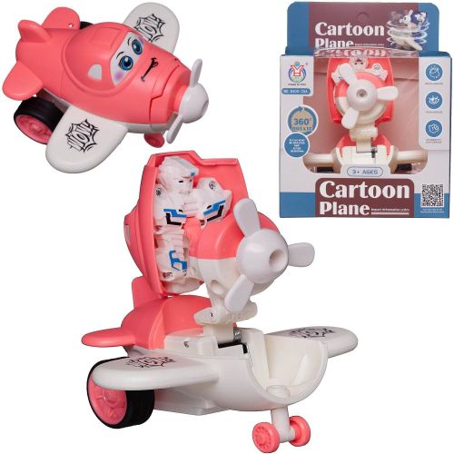 Самолет-трансформер Junfa пластмассовый инерционный фото 4