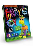 Пластилин Danko Toys Fluoric жираф (ARCL-FL-01-03)