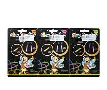 Сережки и заколки светящиеся , 17x10.7x1см