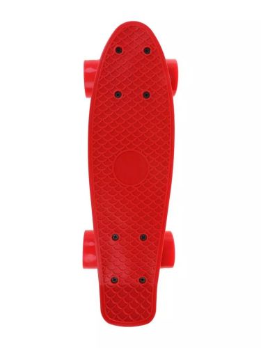 Скейтборд пластиковый 41x12 см красный 636247 фото 3