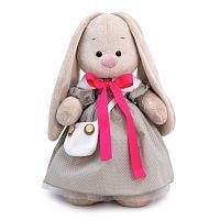 Зайка Ми в платье и с сумкой-сова 25 см