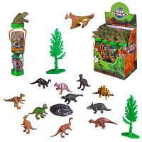 Игровой набор ABtoys Юный натуралист в тубе "Динозавры"