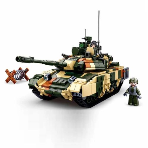 Конструктор Sluban серия Модельки Танк 758 деталей фото 5