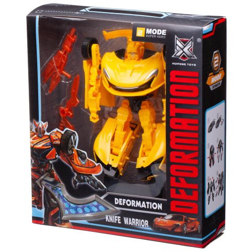 робот-трансформер в машину junfa желтый фото 4 Робот-трансформер в машину Junfa желтый фото 4