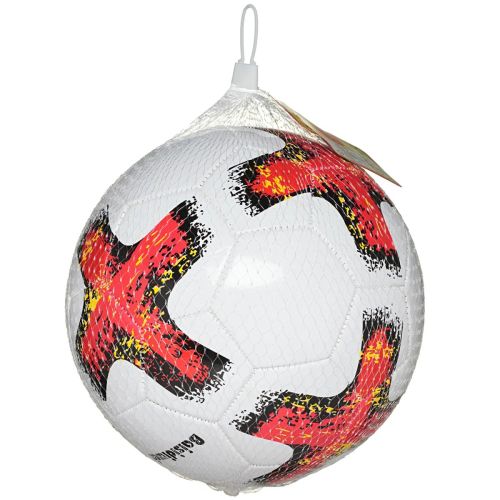 мяч футбольный junfa крест бело-красный 23 см фото 2 Мяч футбольный Junfa Крест бело-красный 23 см фото 2