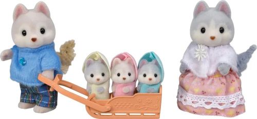 набор фигурок sylvanian families семья хаски 5636 фото 4 Набор фигурок Sylvanian Families Семья Хаски 5636 фото 4