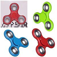 Спиннер тройной пластмассовый 6,5х6,5х2 см в ассортименте Y22925002