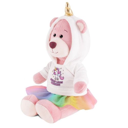 Мягкая Игрушка Мишка Молли в Худи 21 см