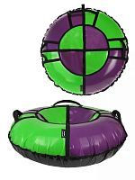 Тюбинг X-Match Sport фиолетовый-зеленый 100 см во7066-2